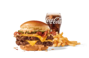 BACON DOUBLE SMASHED JACK COMBO