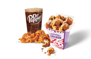 SPICY SAUCED & LOADED POPCORN CHICKEN COMBO