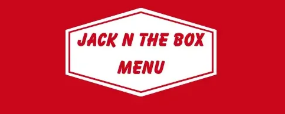 Jack in The Box Menu